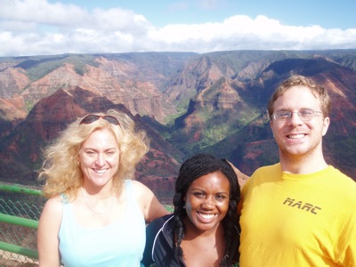 Margie Kirk and Kirkette at Waimea